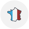 Carte de France - Henderson